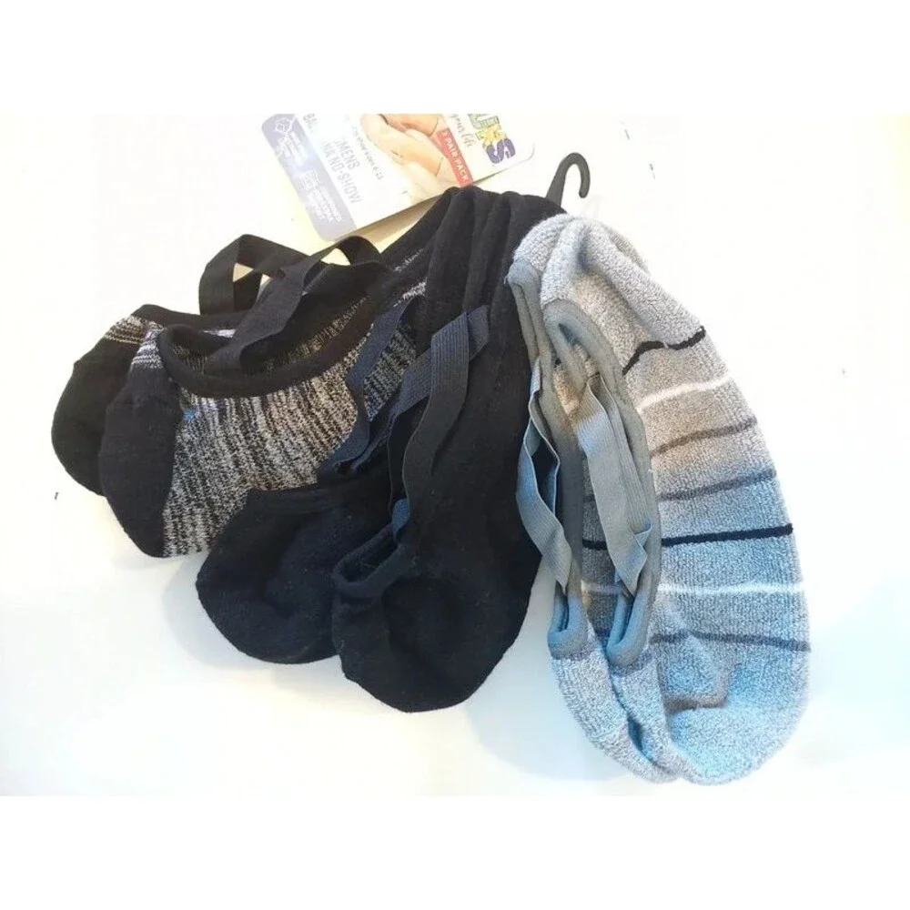 Women Ballerina No Show Socks 3 Pair Pack